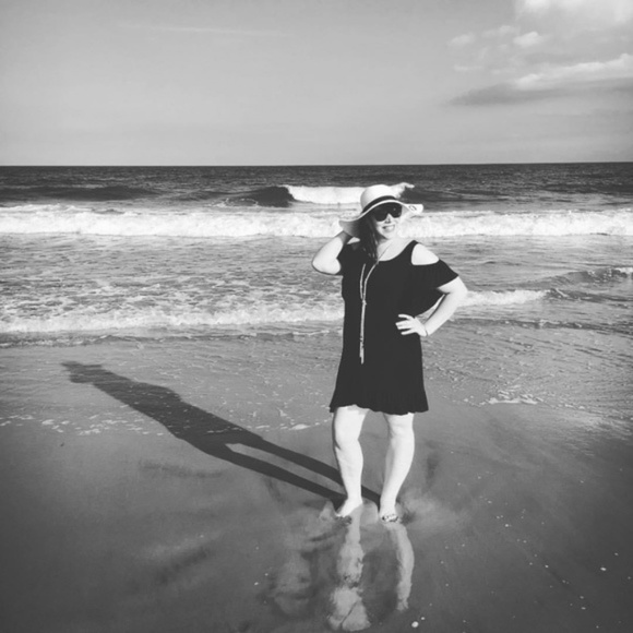 Jodifl Cold Shoulder Black Dress - Picture 1 of 6